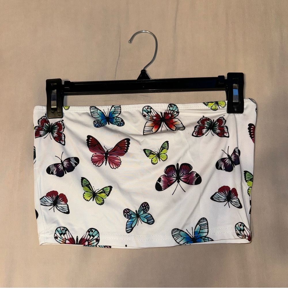 Butterfly Tube Top